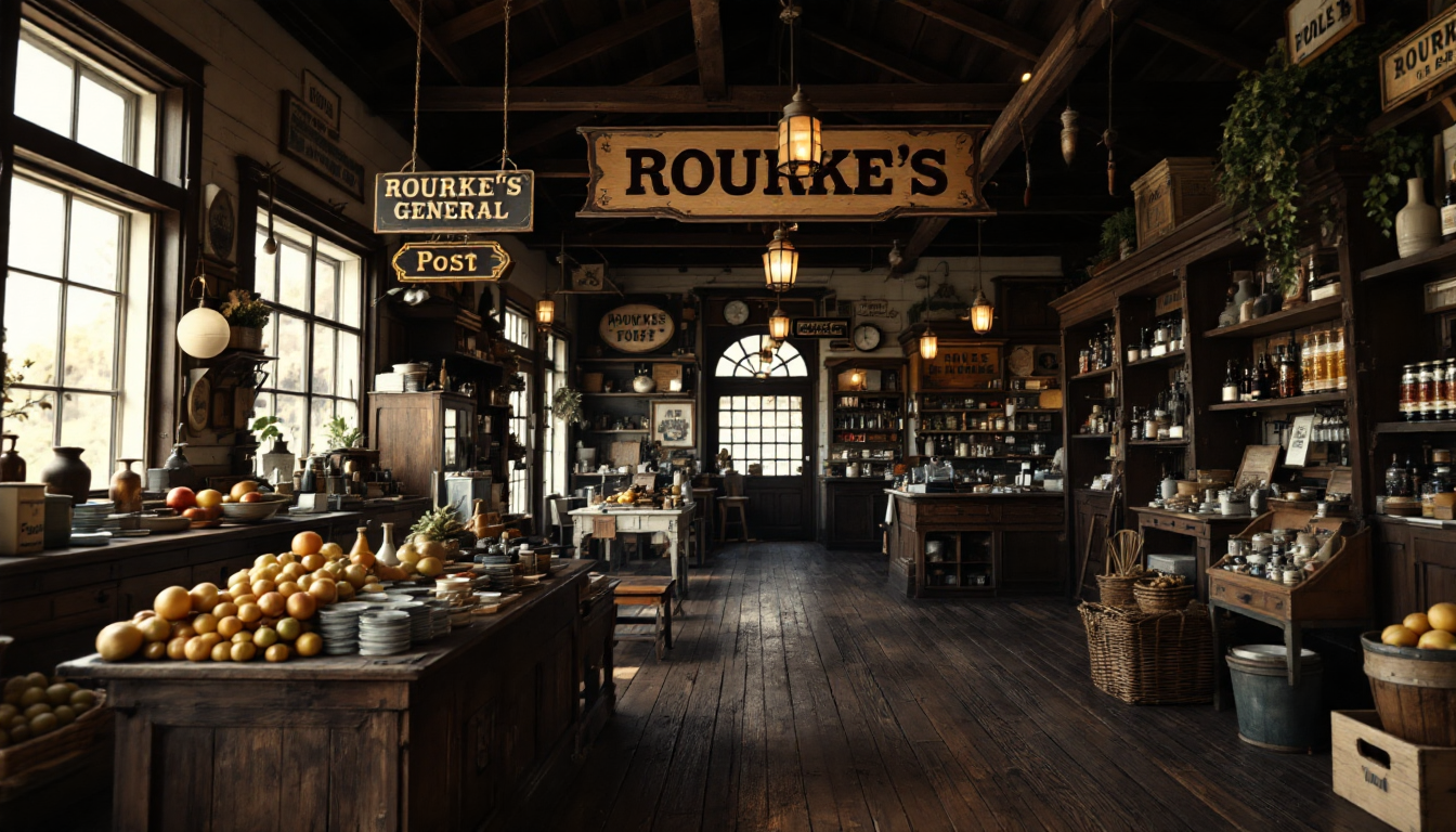 View of Rourke's General Store